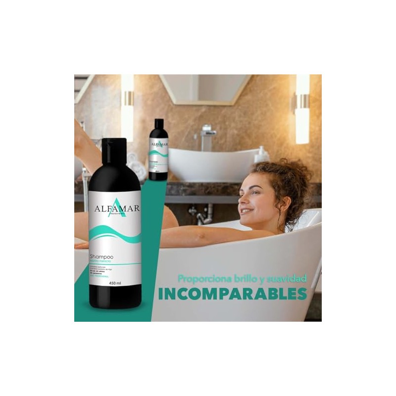 Shampoo Neutro Alfamar Profesional - Limpieza Profunda y Equilibrio sin