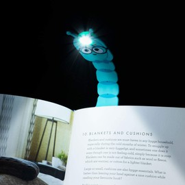 Gifts for Readers & Writers Flexilight Leselampe | 2 in 1 Lesezeichen Buch Licht | LED Clip On Leselampe | Kinder und Erwachsene Buchlampe | Buchzubehör | Geschenk für Leser, Buchliebhaber