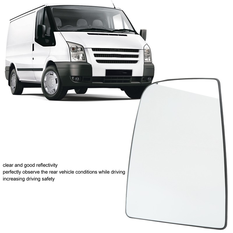 Exterior Rear View Mirror Glass Good Reflectivity Plug and Play