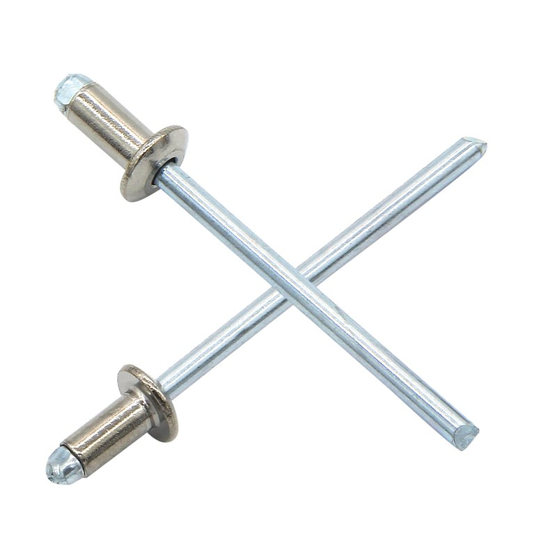 Piutouyar 100Pcs 1/8" x 1/4" Stainless Steel Pop Rivets Assortment,