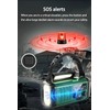 Notfall-Wetter-Radio, Akku, tragbar, 20000 mAh, mit SOS-Alarm, Kurbel, Solarradio, AM/FM,