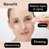 Parches para ojos de hidrogel de retinol y colágeno, Rosado