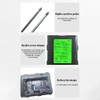 Splenssy Soil Moisture Meter 6-in-1 Soil Ph Meter Moisture/Fertility/pH/Temperature/Humidity/Light 90-Degree