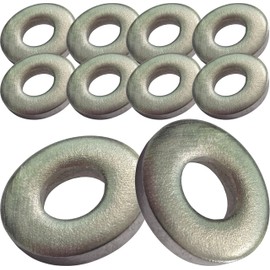 M8 Flat Thick Washers DIN 7349 - A2 Stainless Steel for M3, M4, M5, M6, M8 and M10 Screws (Pack of 10)