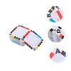 OHPHCALL 200pcs Weaving Cards Cards Set Weaving Tablet Craft Paper