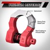 BHock Auto 3/4" D Ring Shackles, 2 Pack Heavy Duty