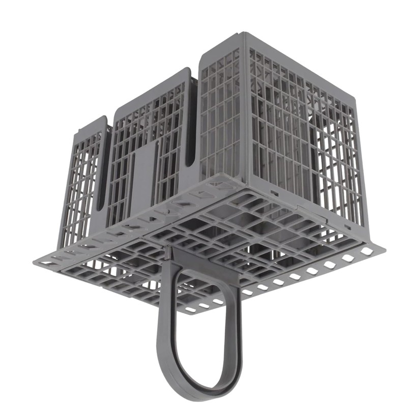 QUAILITAS Dishwasher Cutlery Basket [Grey] – Replacement Cutlery Basket for