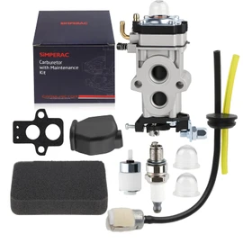 150BT Carburetor for Husqvarna 150 BT 350BT 560BTS Backpack Blower 150BT 150BF 350BF 560BFS Leaf Blower Parts 150BT 502845001 577144601 Carburetor Tune up Kit