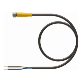 Cable Hembra 3 Pines Recto M8 3mts Turck Pkg 3m-1 U2517-55