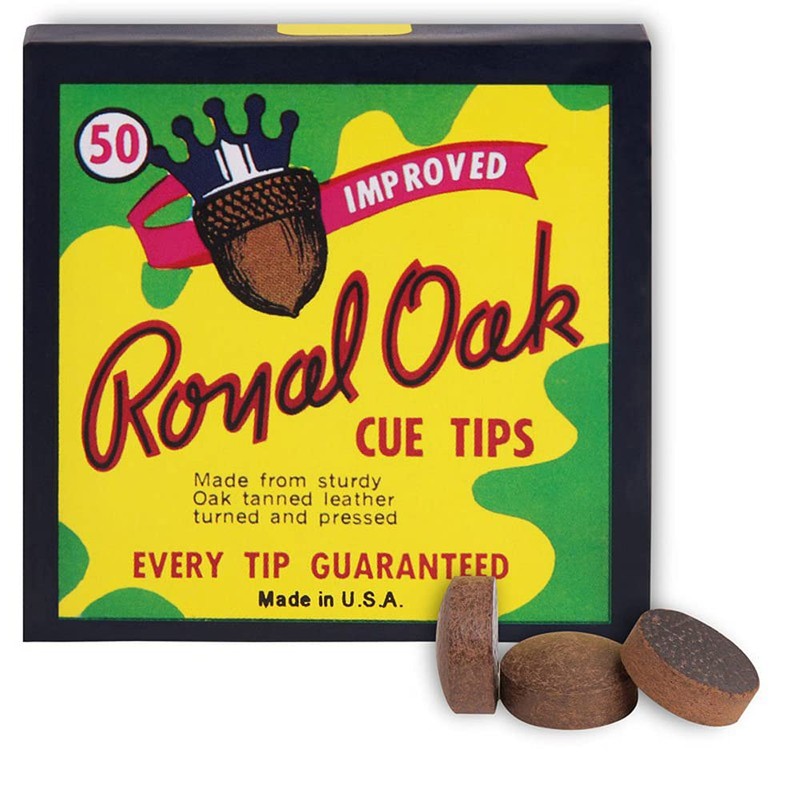 Tweeten Royal Oak Billiard Pool Cue Tips - 1 Box