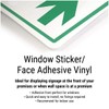 V Safety Warning! Premises Protected By CCTV (Black) Sign -