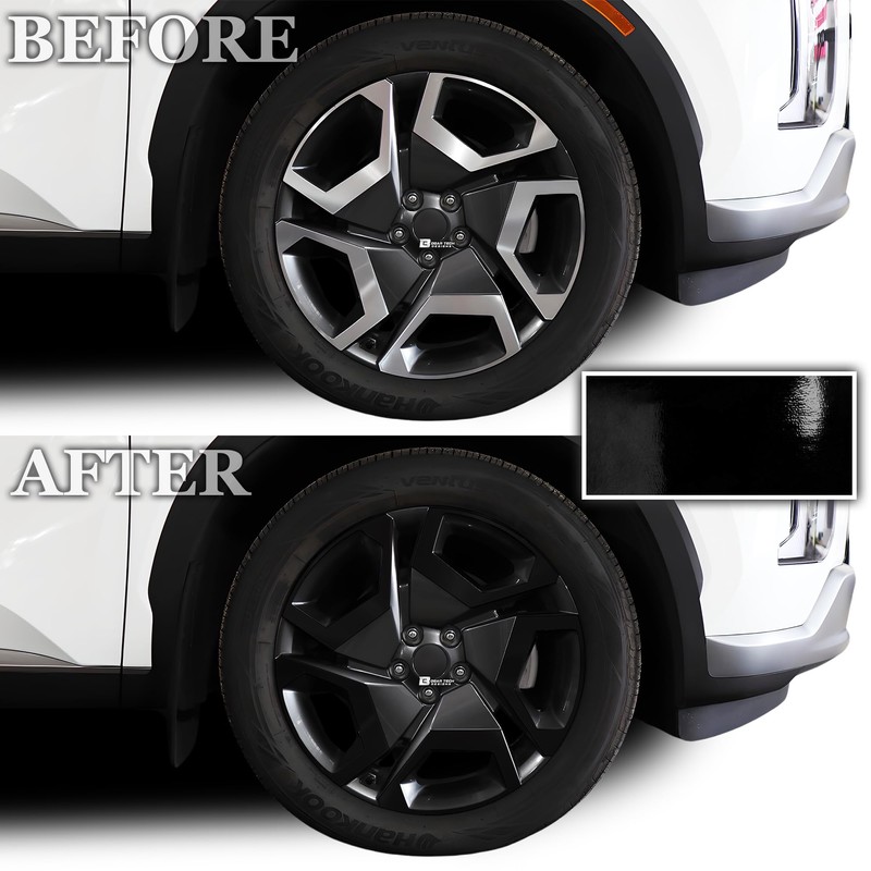 BOGAR TECH DESIGNS Rim Chrome Delete Dechrome Film Overlay Compatible
