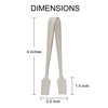 Fino Sugar Tong, Stainless Steel, Made in Japan, Set of