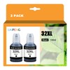 LAIPENG 32XL 32 XL Ink Refill Bottles Compatible for HP