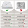 Beedsooth Waterproof Mattress Protector 120 x 200 cm, Breathable Molleton
