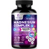 Nature's Nutrition Suplemento de complejo de magnesio 500 mg -
