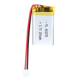 YTKavq 402035 - Batería de ion de litio de 3,7 V 200 mAh con conector de 2 P PH de 2,0 mm
