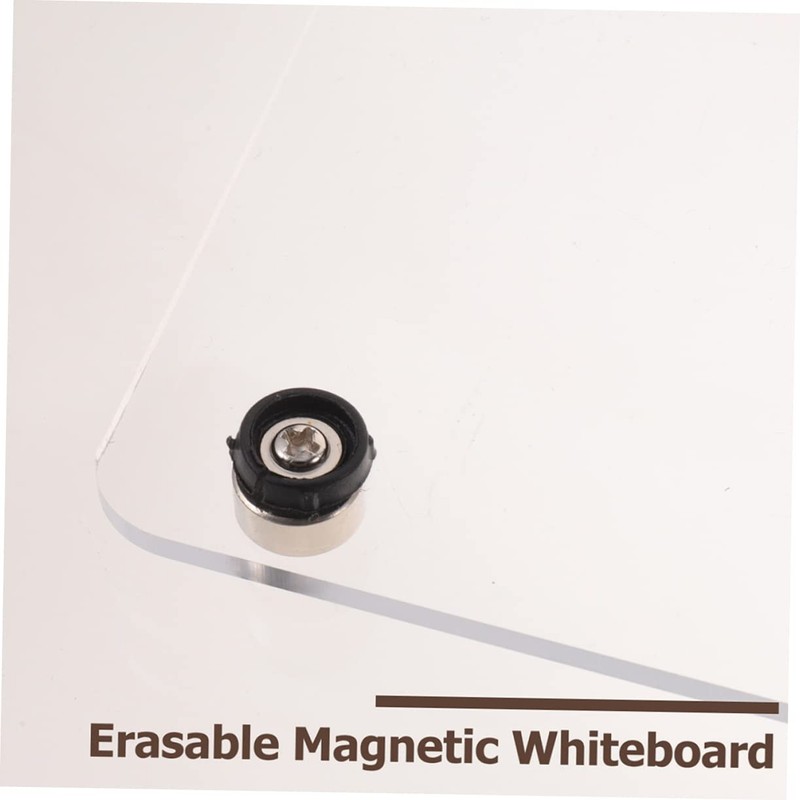 STOBOK Magnet Reminder Erasable Blank Planner Magnetic Erase Wall Fridge