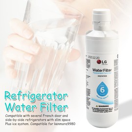 SUNERLORY Refrigerator Water Filter LT1000P Replacement for Kenmore9980 300 Gall Capacity Replacement Fridge Water Filter Home Remover (3 Pack, Size:5 x 5 x 15cm)