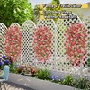 Craevo Outdoor Artificial Mums for Porch & Window Boxes, UV-Resistant
