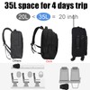 PEAGLOB Travel Backpack Personal Item Carry On 20L Backpack Flight