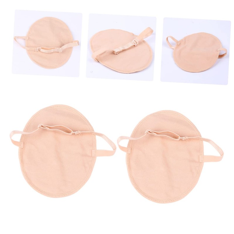 Baluue Ergonomic Anti-sweat Pads 2 Pack Cotton Sweat Absorbing Pads