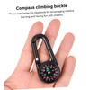 BESPORTBLE Pcs Carabiner Compass Keychains Lightweight Outdoor Navigation Tools for