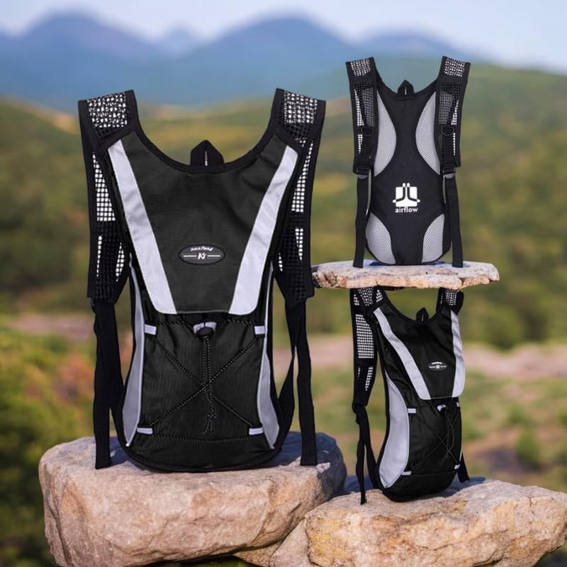 XFLYP Hydration Backpack with 2L Hydration Bladder, 5L Ultralight Hydration