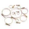 10pcs Double Wire Hose Clips Adjustable Double Wire Water Hose
