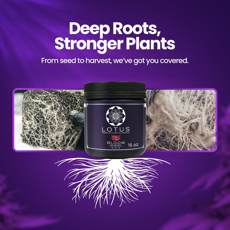Bloom Pro Series - Hydroponic Plant Nutrients and Fertilizer, Water
