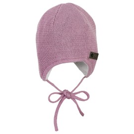 Sterntaler Baby Girls' Knitted Soft Hat, Rose coloured