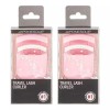JAPONESEK 여행용 속눈썹 컬링기(핑크 2팩) JAPONESEK Travel Eyelash Curler (Pink,