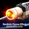 QAONIE Electric Water Blaster, 3Pcs Tactical Combo Set, Transparent Design,