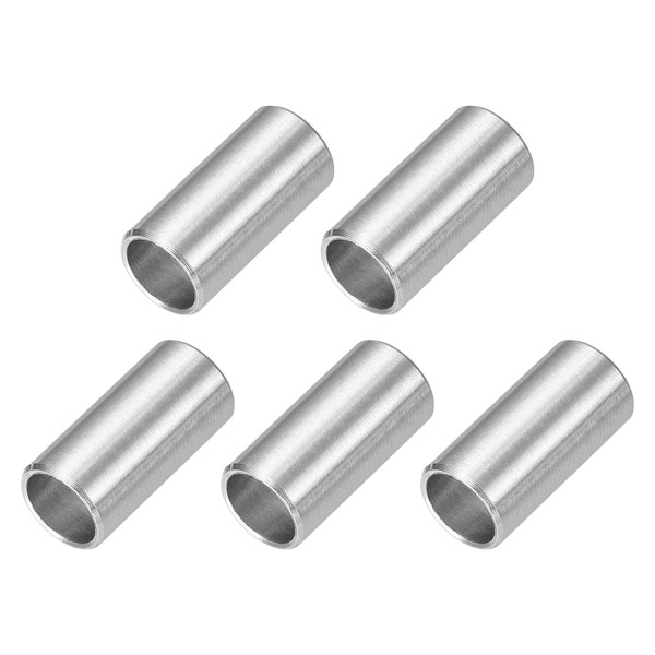 uxcell 5 Pcs Stainless Steel Spacers, 8mm ID x 10mm