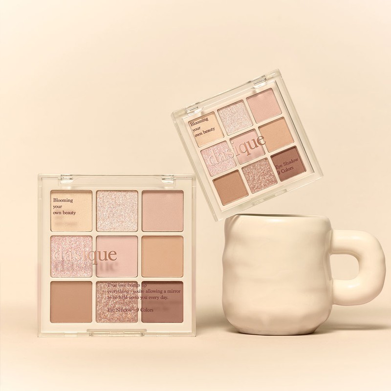 Daisique Mini Shadow Palette 2 Colors (Milk Latte/Rose Milk Tea)