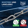 Carabiner Hook 7 mm Strong Stainless Steel Hook Key Ring