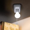 OSALADI Portable Led Bulb Wall Mount Light Battery Operated Self
