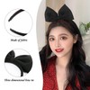 1 Piece Bow Headband And 1 Piece Girl Bow Tie,