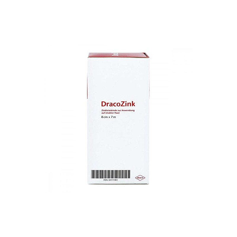 Zinc Glue Bandage Dracozink 8 cm x 7 m Pack