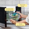 Anyday 4-Cup Microwave Cookware & Glass Container with Glass Lid,