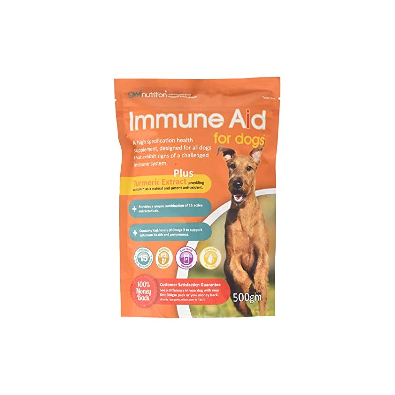 GWF Nutrition Immune Aid Gold For Dogs 500 gm