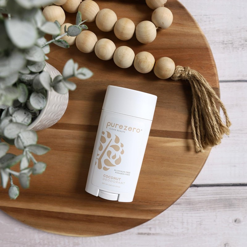 Purezero Deodorant | COCONUT | Aluminum & Paraben Free with