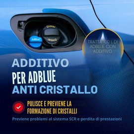 WoldoClean Additivo AdBlue Anticristallizzante 250 ml - Detergente SCR e Ad Blue per Motori Diesel, Previene Cristalli e Guasti Sensore NOX
