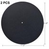2 Pcs Record Protective Mat Anti-Slip & Anti-Static Player Pad