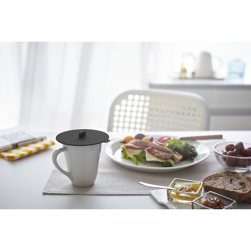 Yamazaki Industries 2862 Cup Cover, Tower, Black