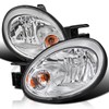 Spec-D Tuning Chrome Housing Clear Lens Factory Style Headlights Compatible