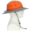 UPF50+ Fishing Hat with Reflective Strip Mesh Vents Adjustable Wide