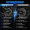 IUVWISN Dirt Bike Sprocket 48 Teeth Rear Chain Sprockets 420