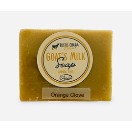Rustic Charm Farm Goat Milk Soap (Orange Clove)