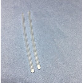 RALHAYWI Eyeglass Sunglass Replacement Temple Tips, Anti Slip Soft Silicone Ear Sock Piece End Tips for Thin Metal Eyeglass Legs